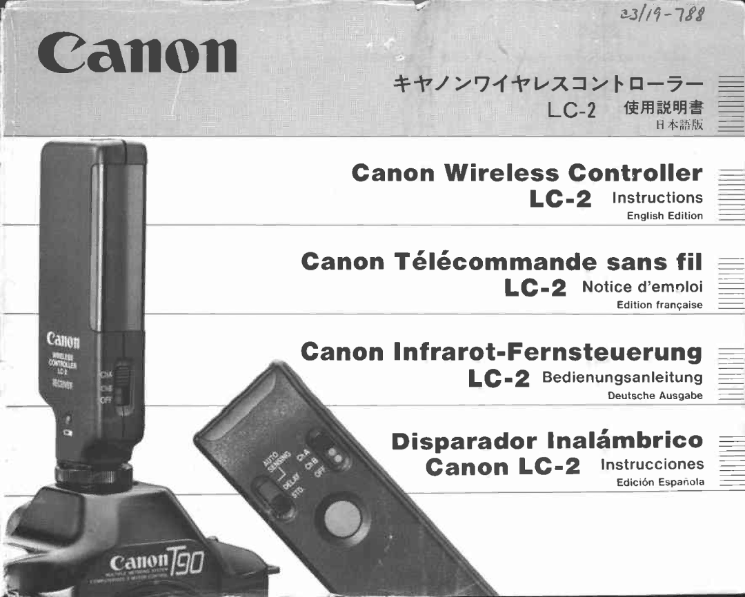 Canon LC-2 manual 