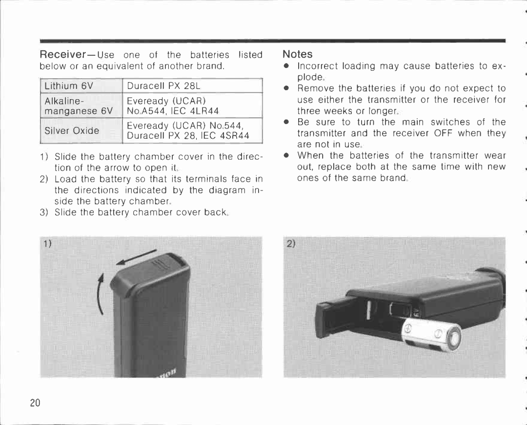 Canon LC-2 manual 