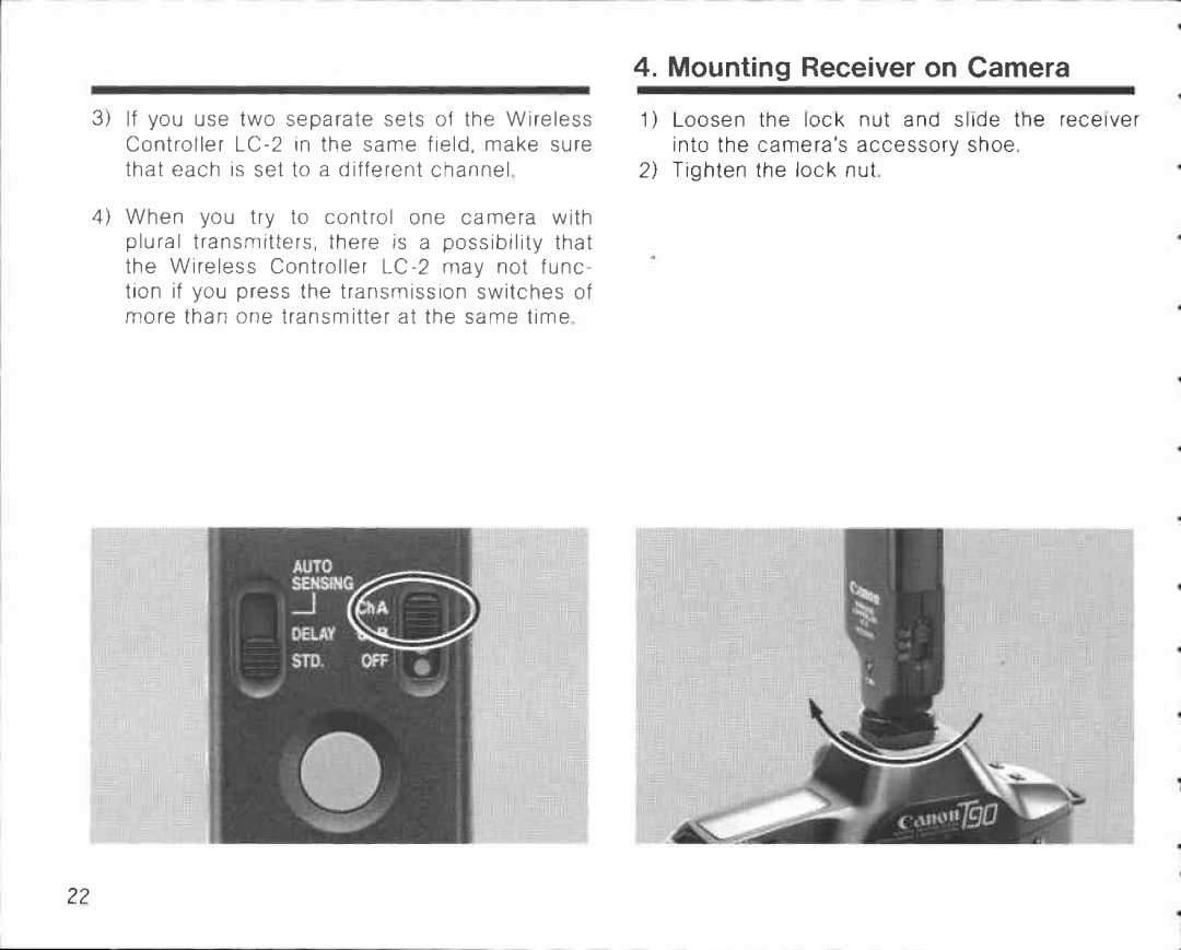 Canon LC-2 manual 