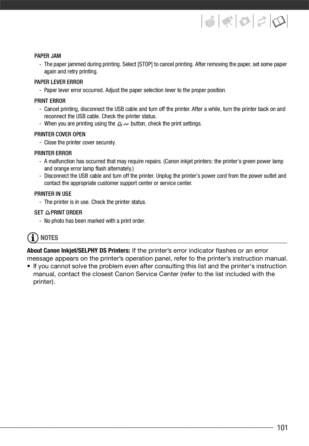 Canon LEGRIA FS21, LEGRIA FS22, LEGRIA FS200 instruction manual 101 