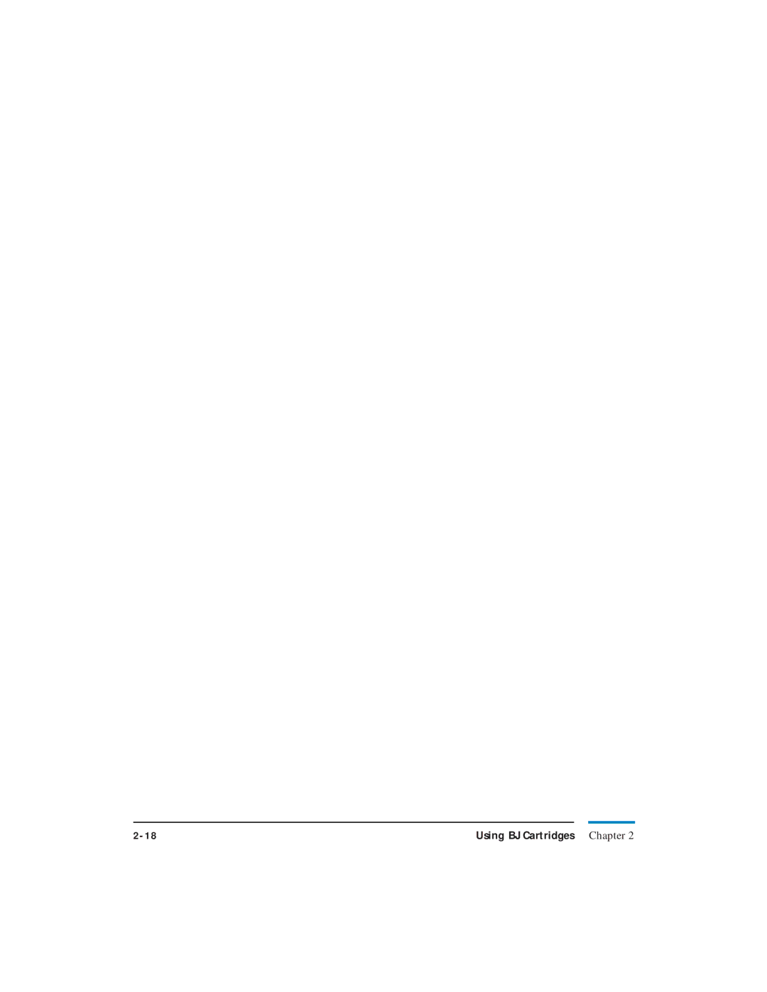 Canon LR1 user manual Using BJ Cartridges Chapter 