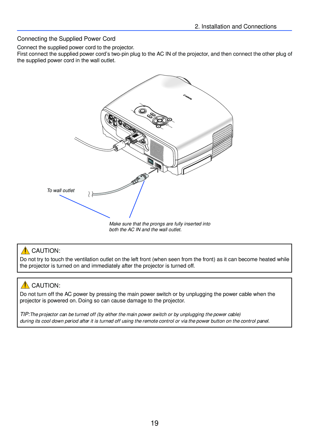 Canon LV-7250, LV-X6 manual Vid 