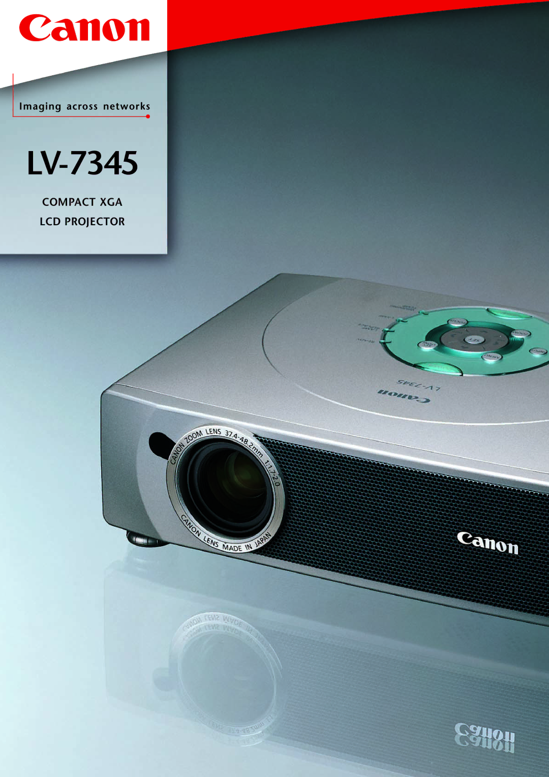 Canon LV-7345 manual 