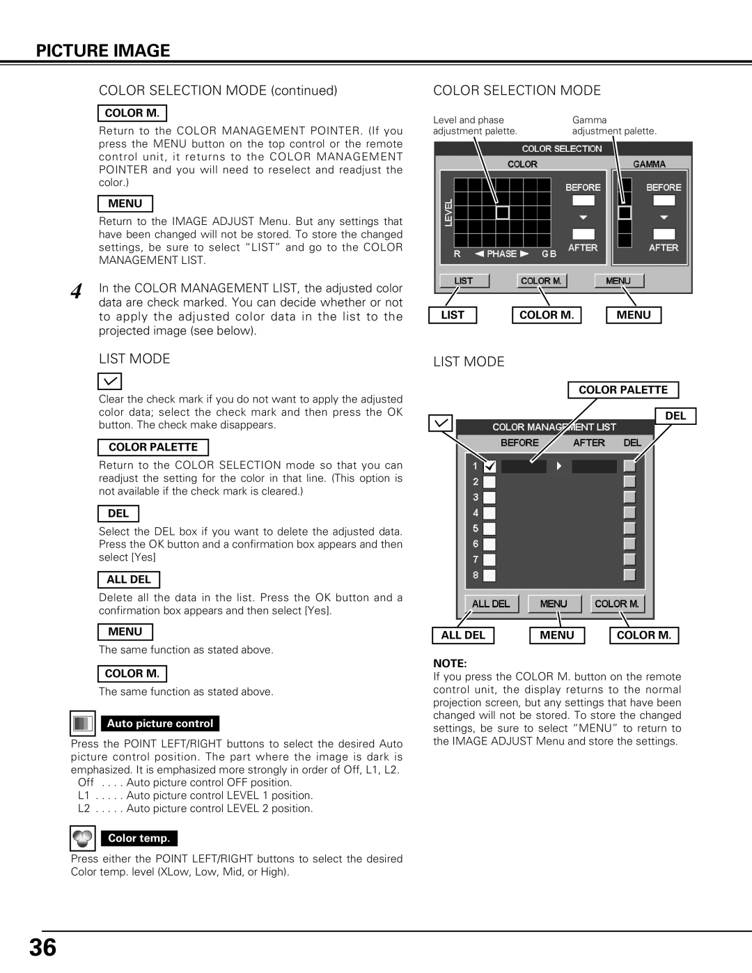 Canon LV-7575 user manual Picture Image 