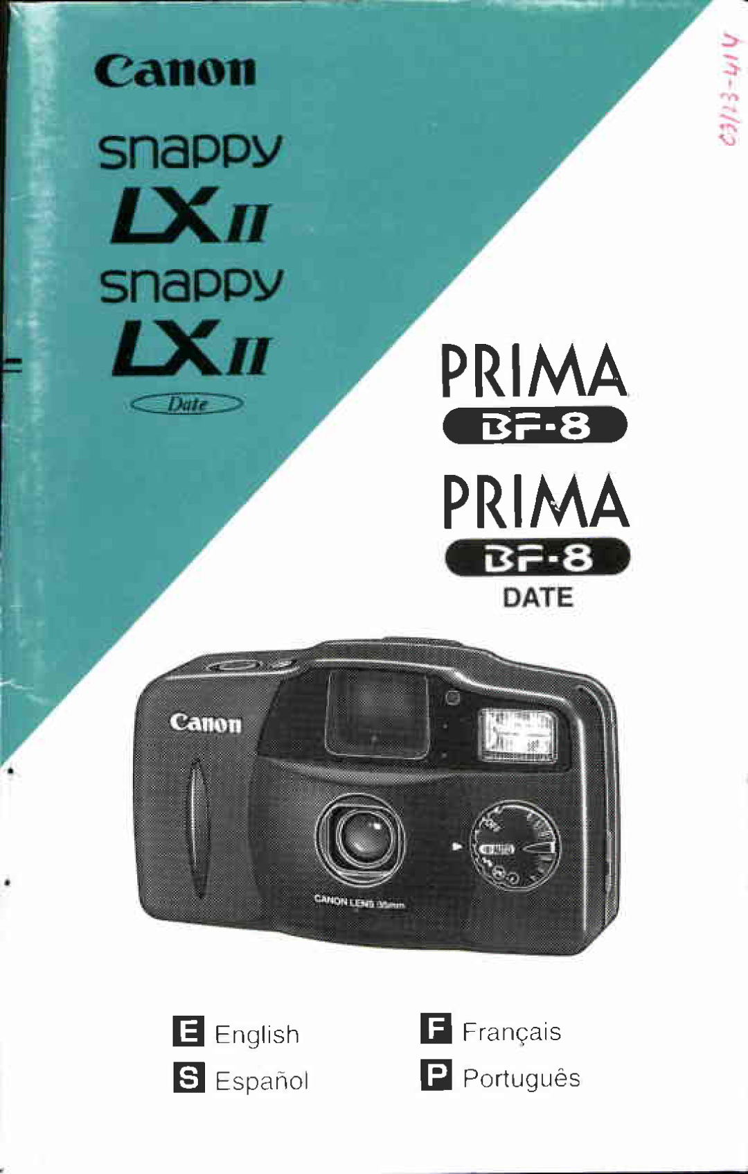 Canon LX2 manual 