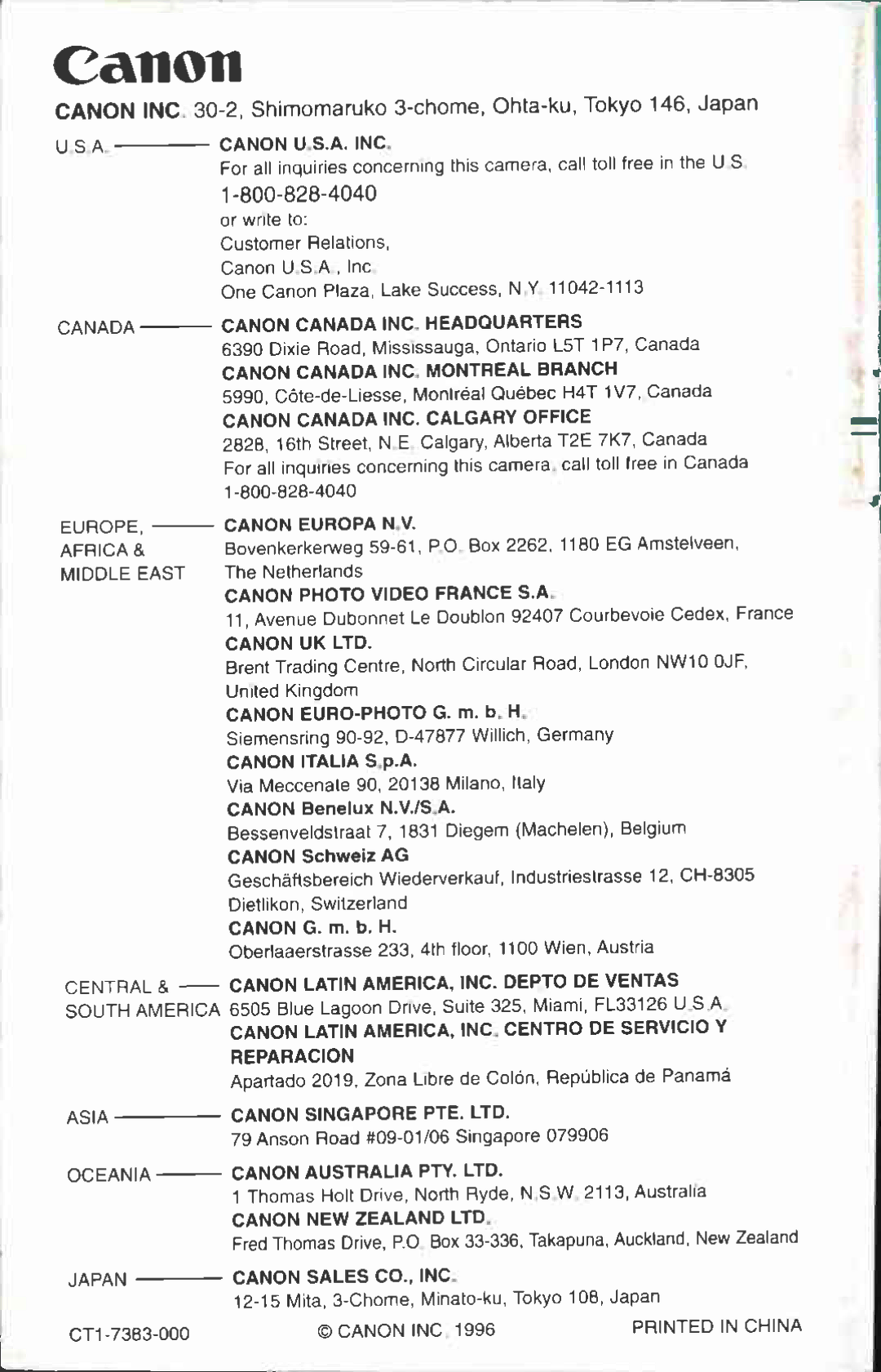 Canon LX2 manual 