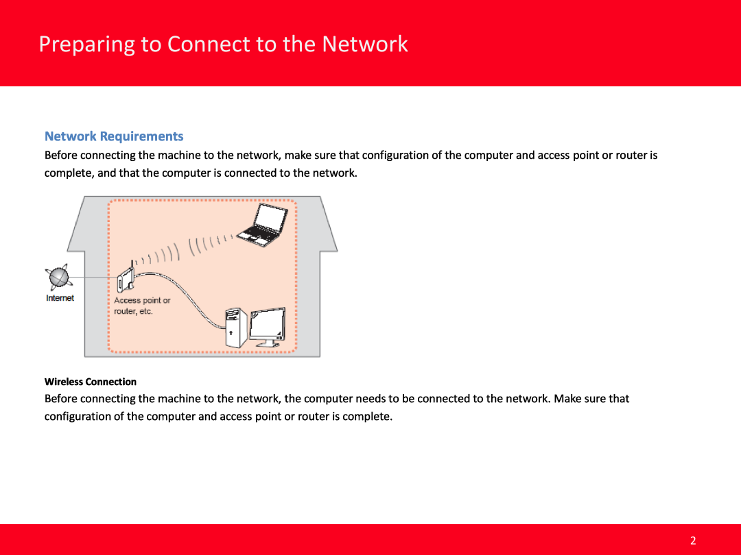 Canon MB2020 manual Preparing to Connect to the Network, Network Requirements 