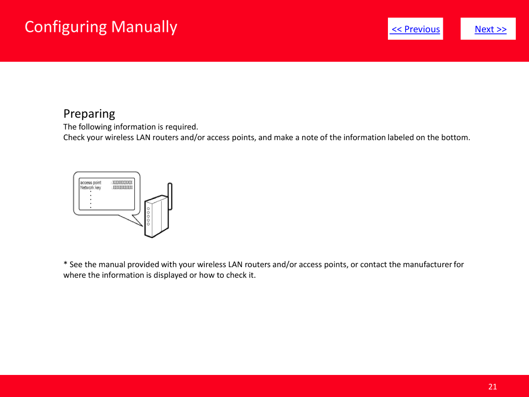 Canon MF4570dw manual Preparing 