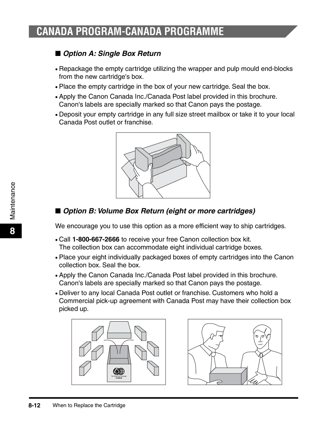 Canon MF55DD Series manual Canada PROGRAM-CANADA Programme 