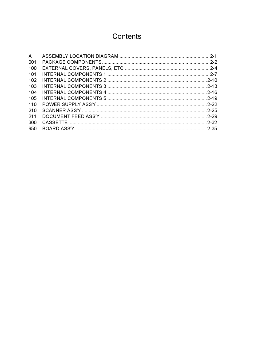 Canon 5750, MF5630, 5730, 5650 manual Package Components 