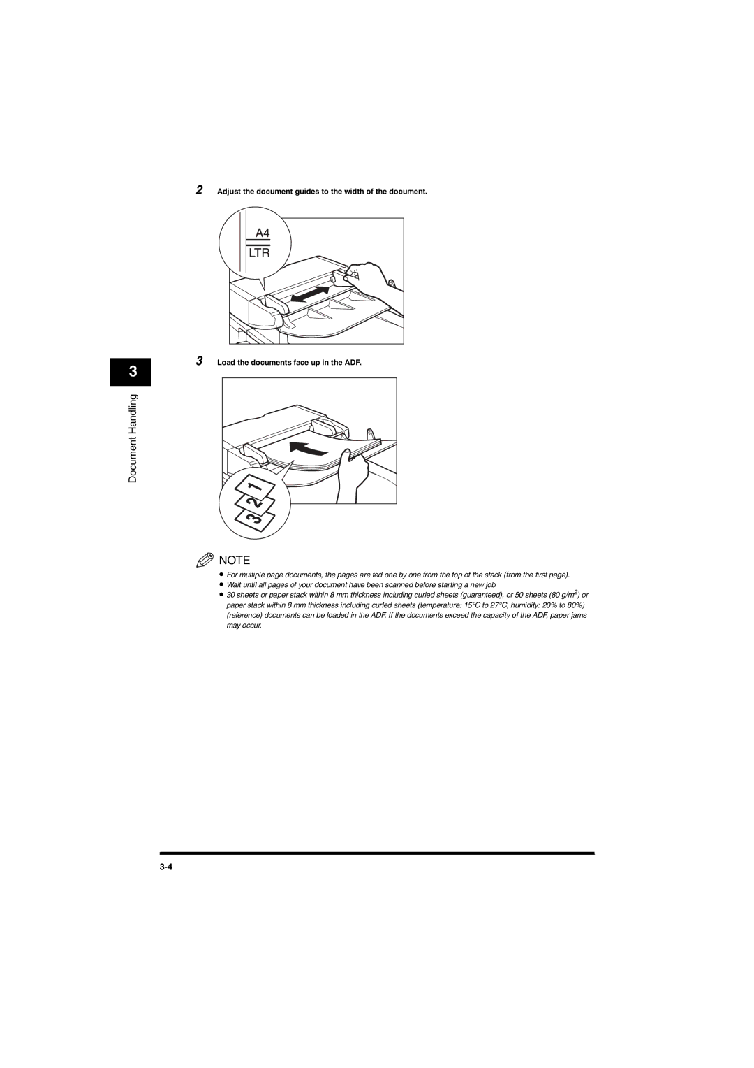 Canon MF5650 manual Document Handling 