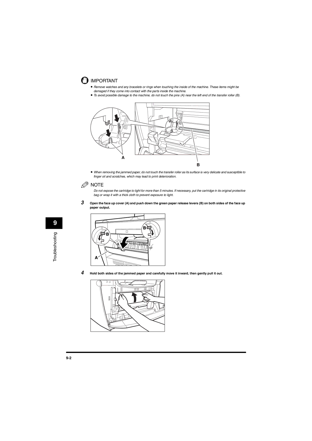 Canon MF5650 manual Troubleshooting 