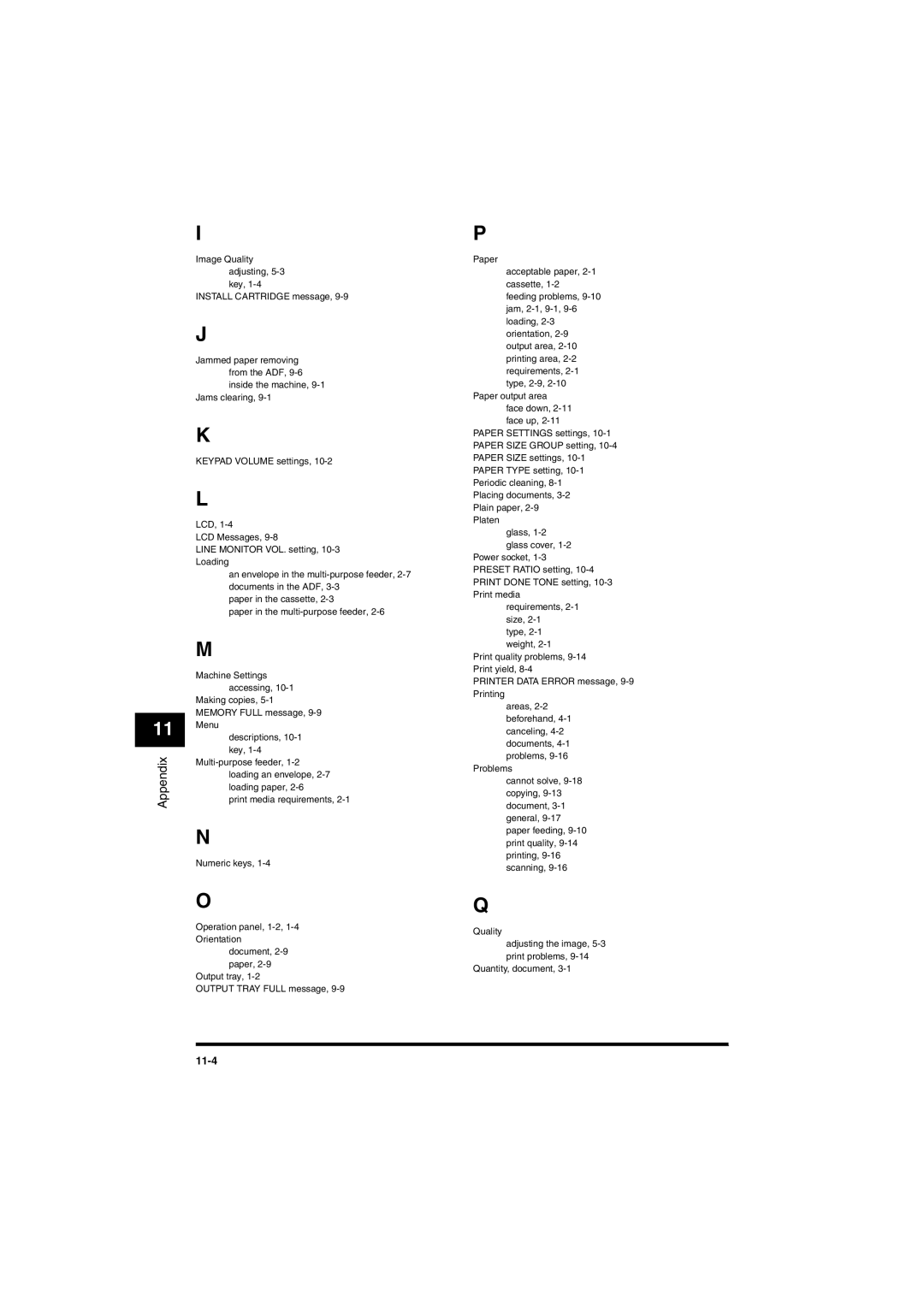 Canon MF5650 manual 11-4 