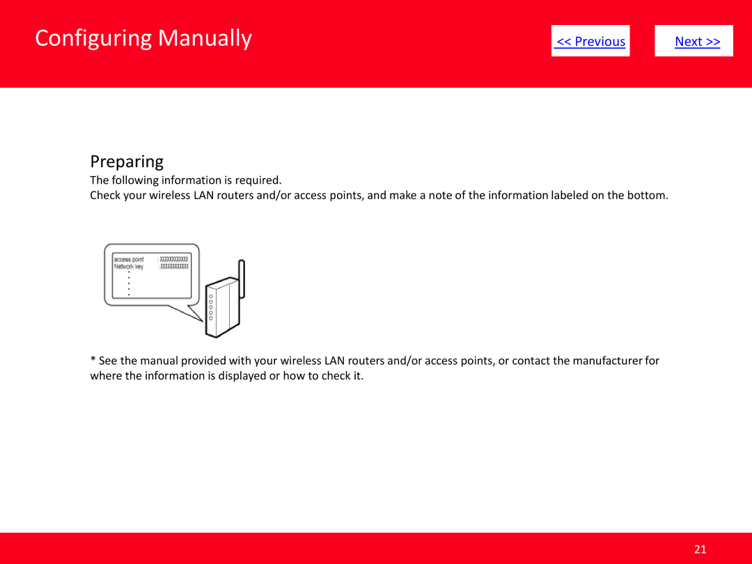 Canon MF8380Cdw, MF8080Cw manual Preparing 