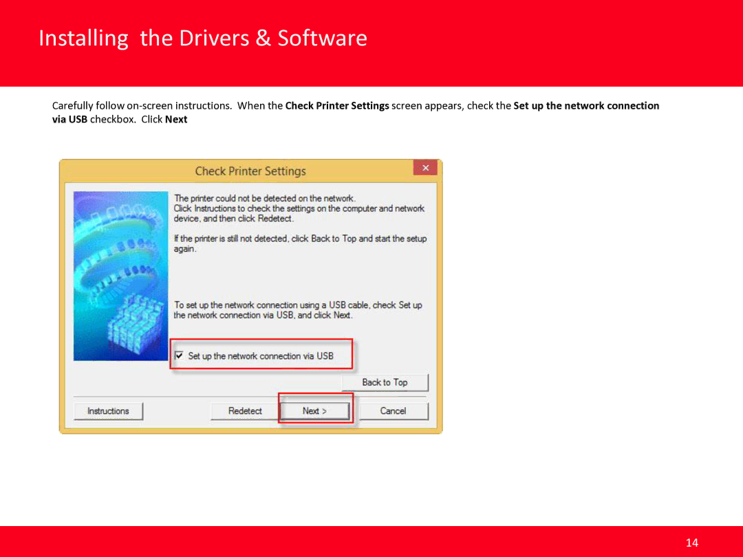 Canon MG2920 manual Installing the Drivers & Software 