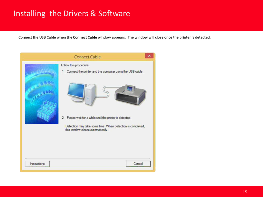 Canon MG2920 manual Installing the Drivers & Software 