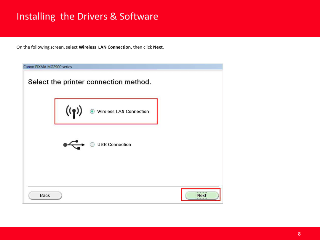 Canon MG2920 manual Installing the Drivers & Software 