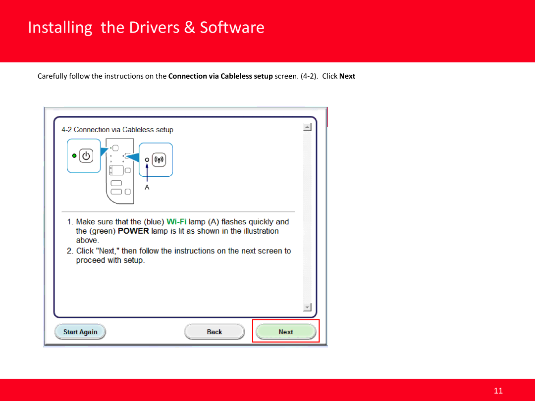 Canon MG3520 manual Installing the Drivers & Software 