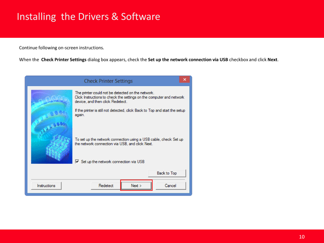 Canon MG3520 manual Continue following on-screen instructions 