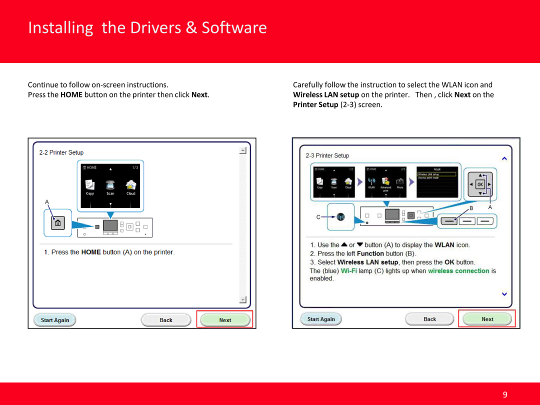 Canon MG6420 manual Installing the Drivers & Software 