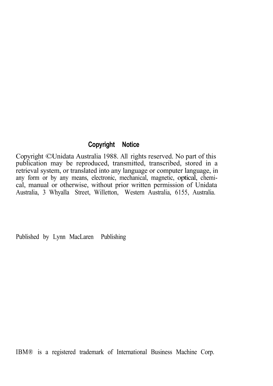 Canon Model 6401 B manual Copyright Notice 