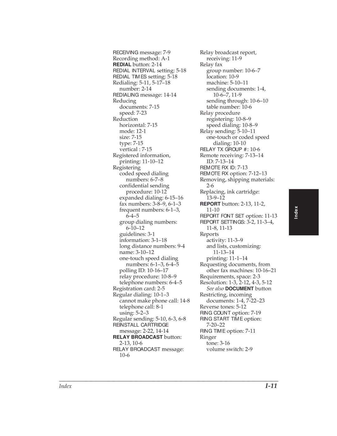 Canon MP 1000 manual See also Document button Restricting, incoming 