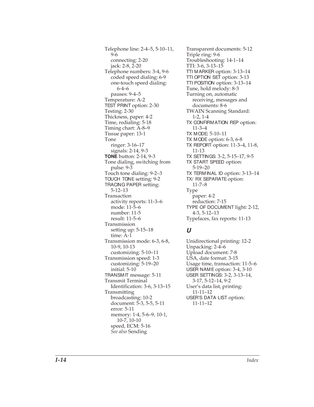 Canon MP 1000 manual See also Sending Index 