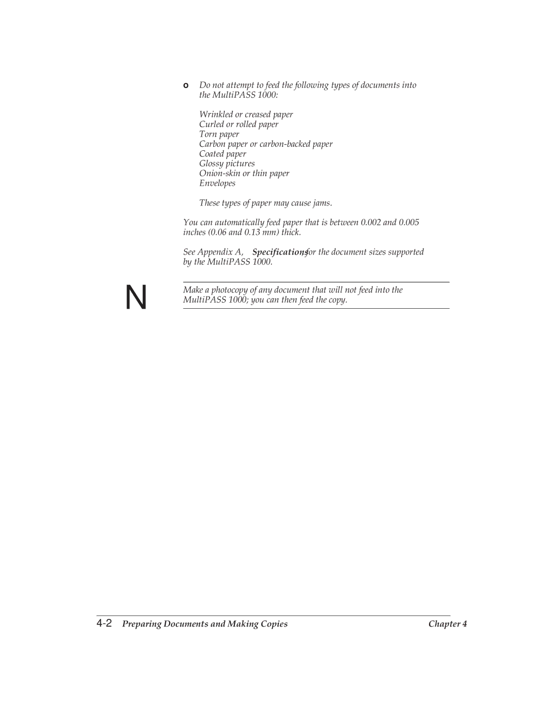 Canon MP 1000 manual 2Preparing Documents and Making Copies 