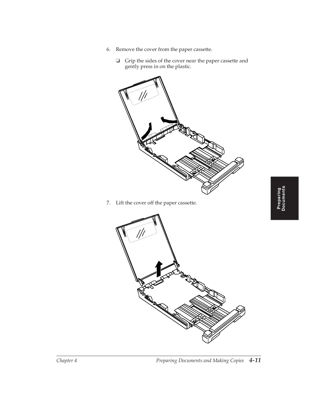 Canon MP 1000 manual Chapter Preparing Documents and Making Copies 