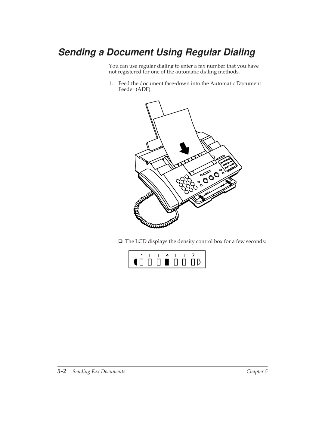 Canon MP 1000 manual Sending a Document Using Regular Dialing, 2Sending Fax Documents 