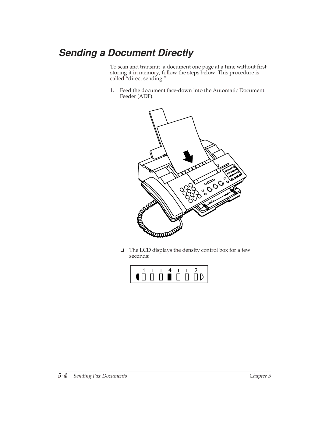 Canon MP 1000 manual Sending a Document Directly, 4Sending Fax Documents 