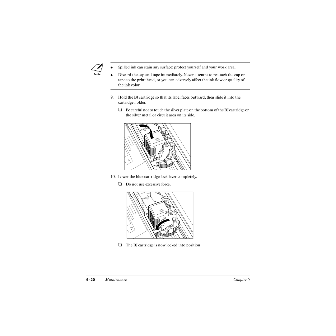 Canon MP-C545 user manual Maintenance 