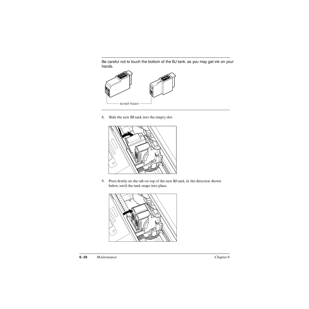 Canon MP-C545 user manual Maintenance 