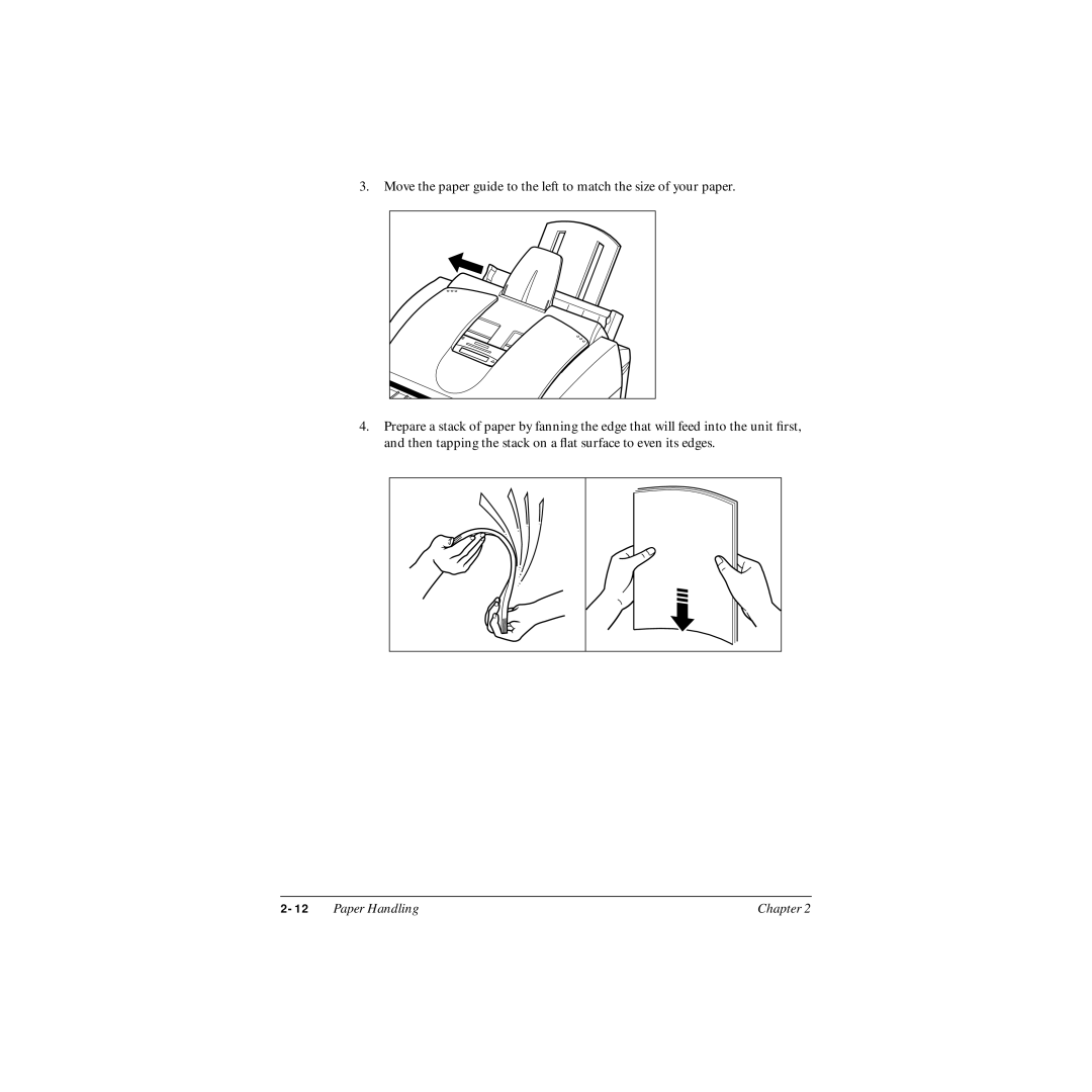 Canon MP-C545 user manual Paper Handling 