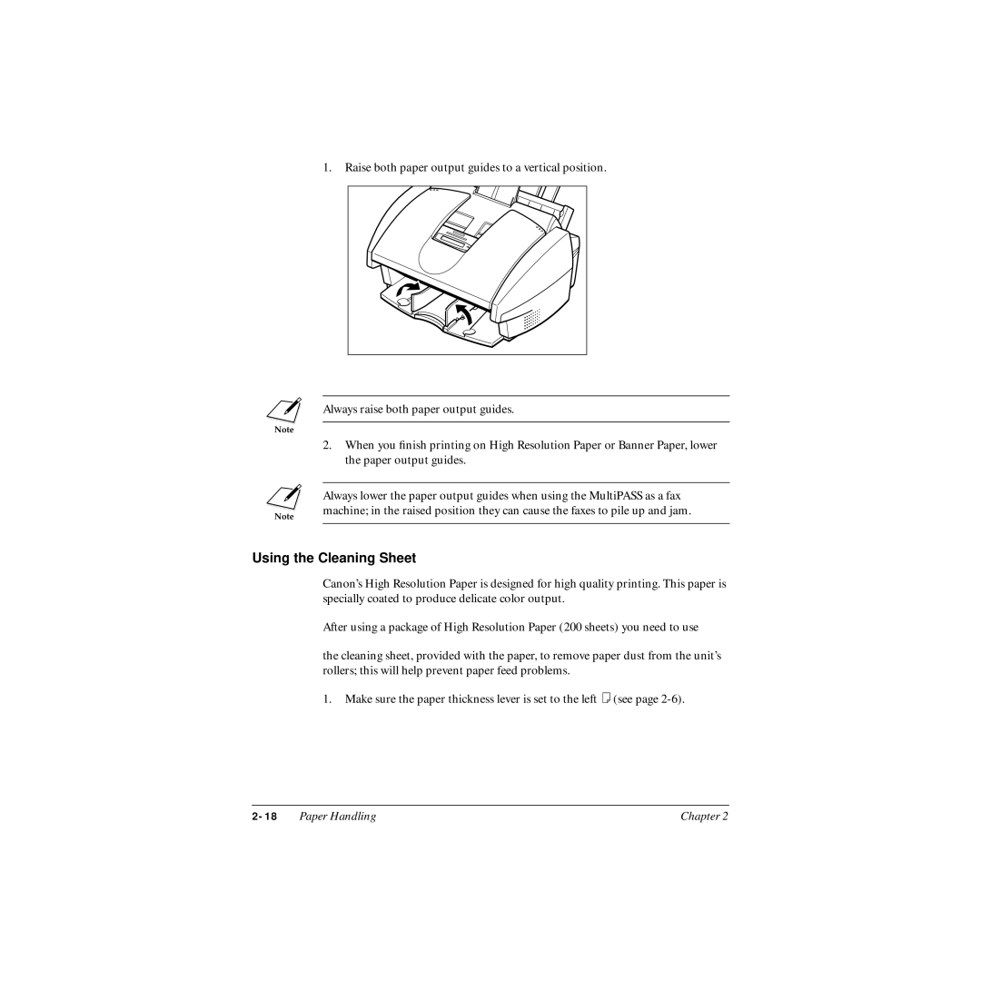 Canon MP-C545 user manual Using the Cleaning Sheet 