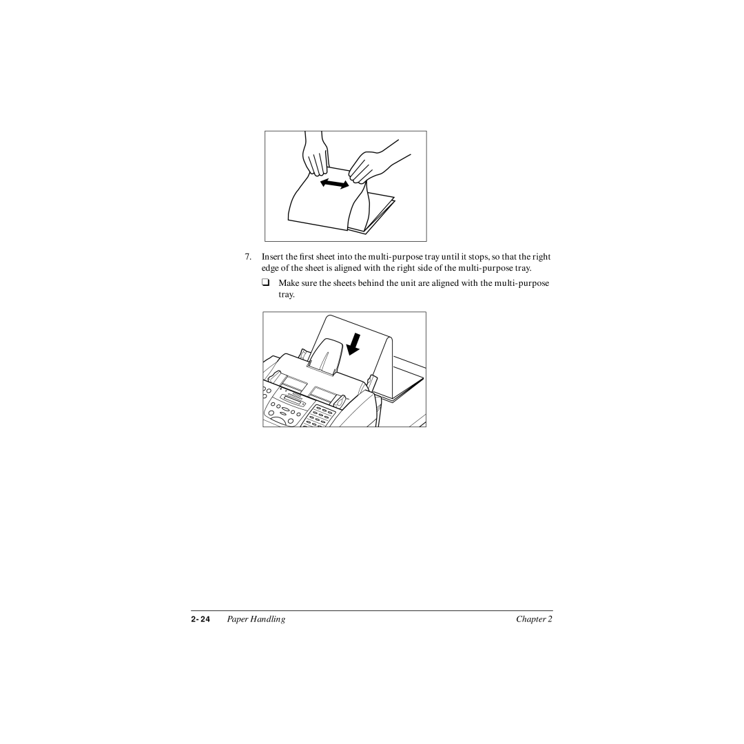 Canon MP-C545 user manual Paper Handling 