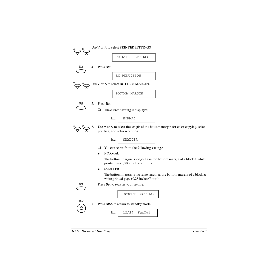 Canon MP-C545 user manual 18Document Handling 