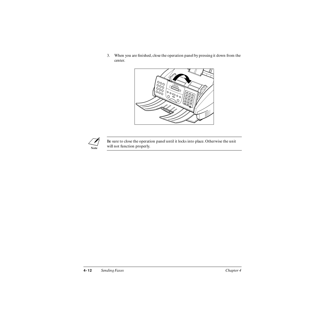 Canon MP-C545 user manual Sending Faxes 