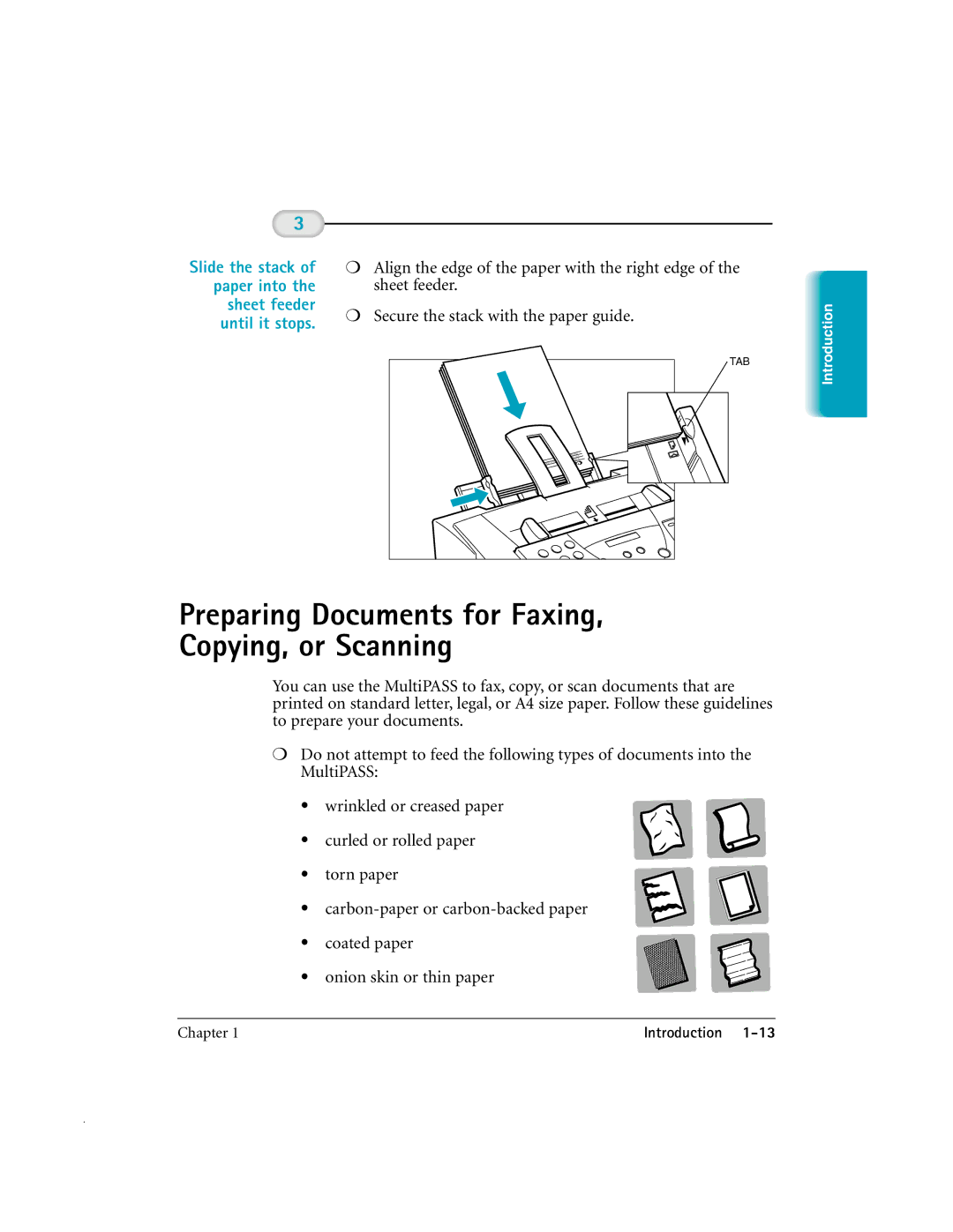 Canon MP-C635 user manual Preparing Documents for Faxing Copying, or Scanning 