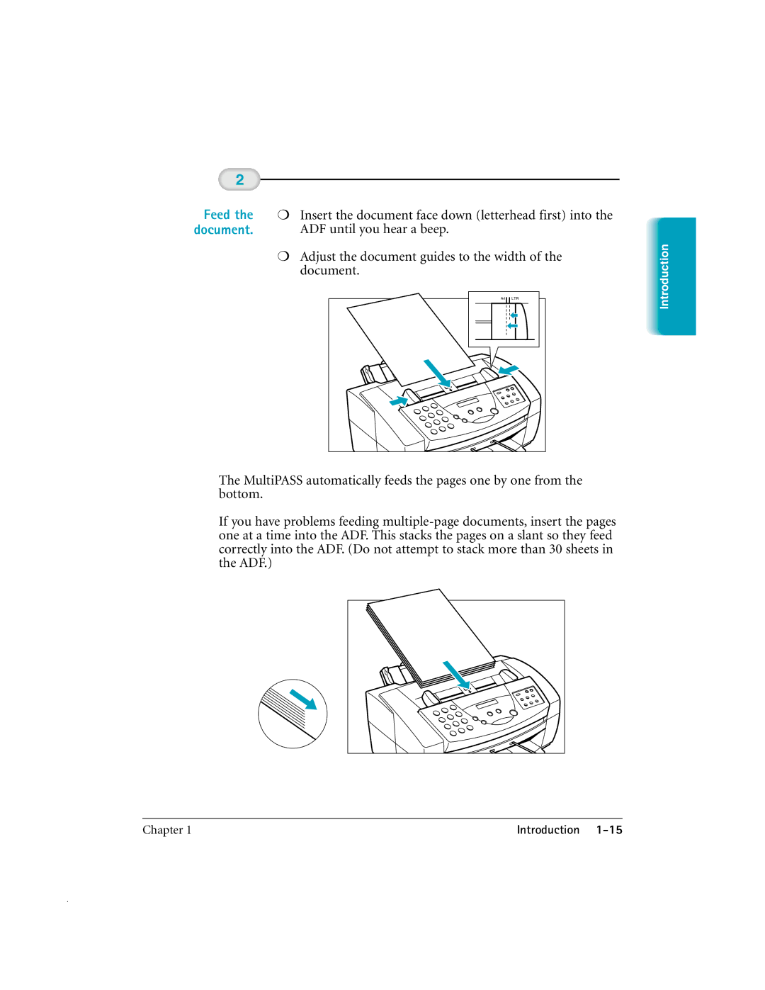 Canon MP-C635 user manual Feed 