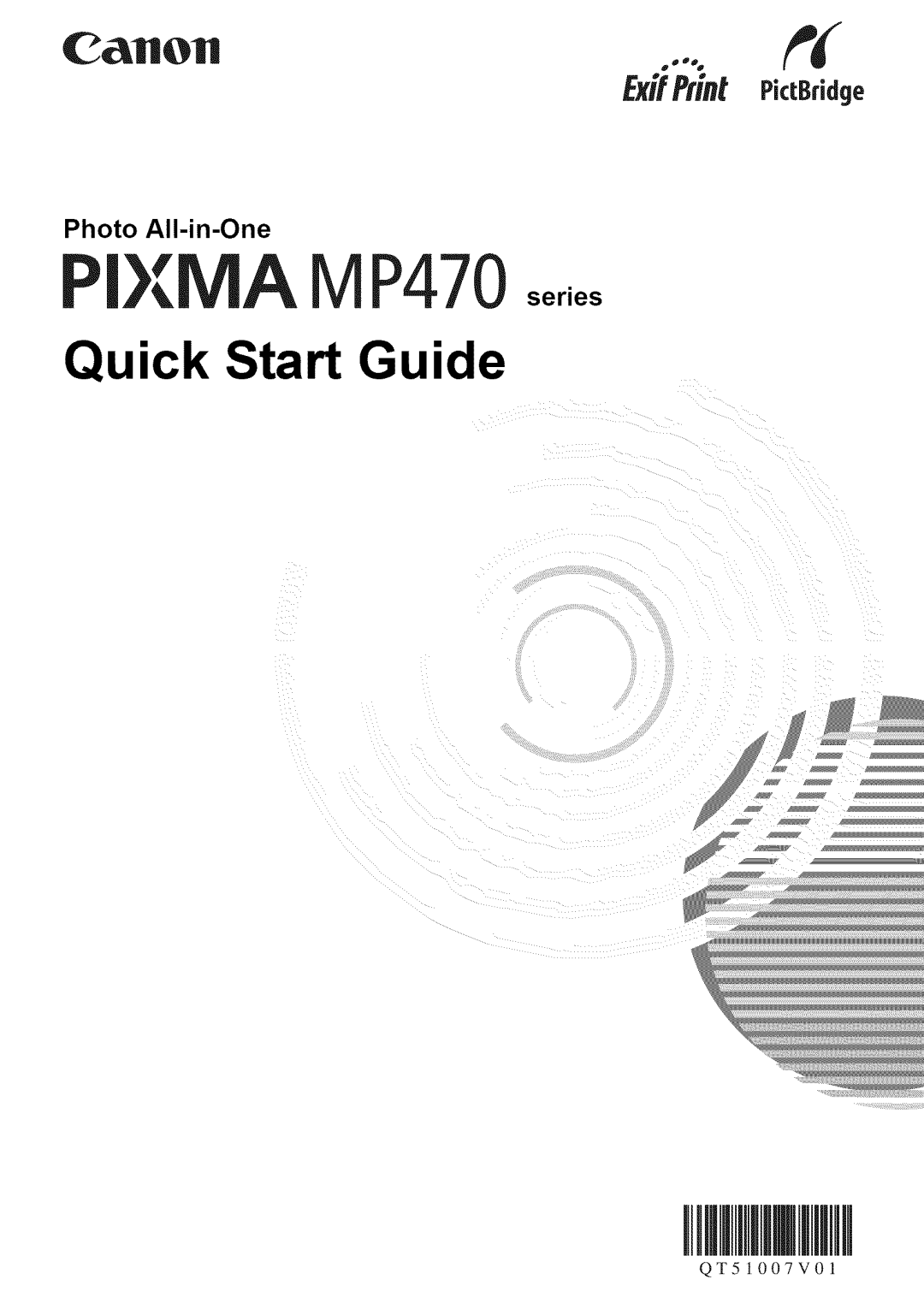 Canon MP470 quick start Quick Start Guide 