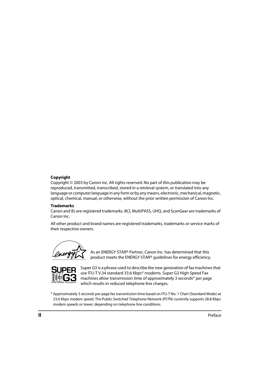 Canon MP730, MP700 manual Copyright, Trademarks 