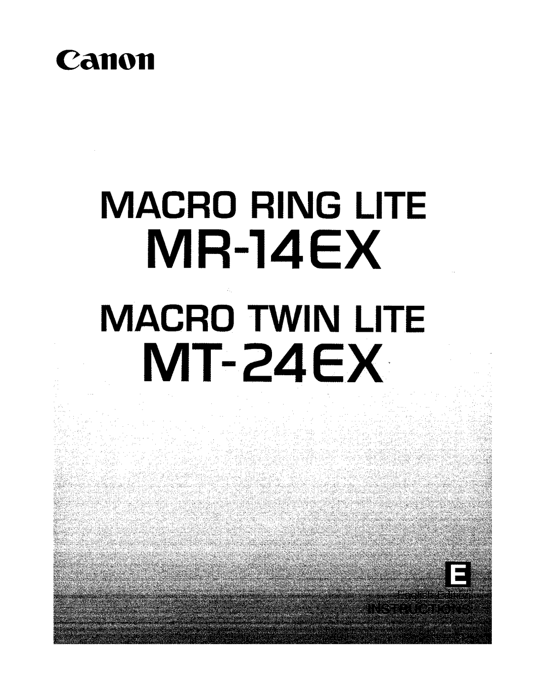 Canon MR-14EXl manual 