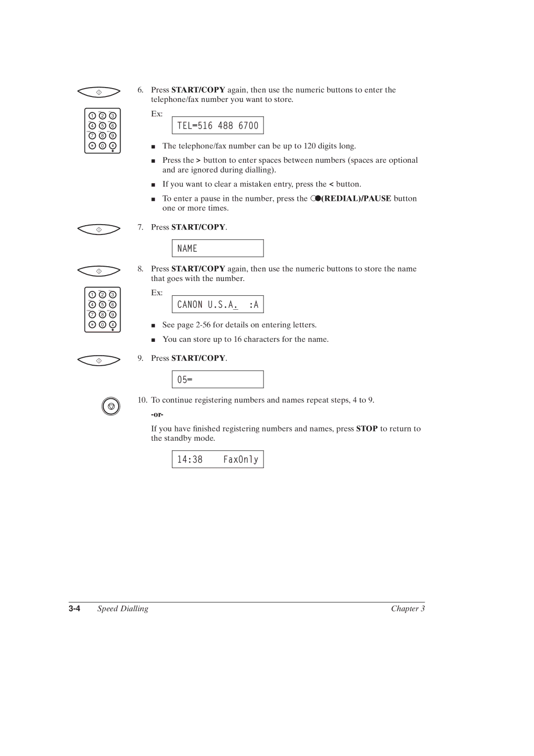 Canon MultiPASSTM C50 manual Name, Canon U.S.A. a 