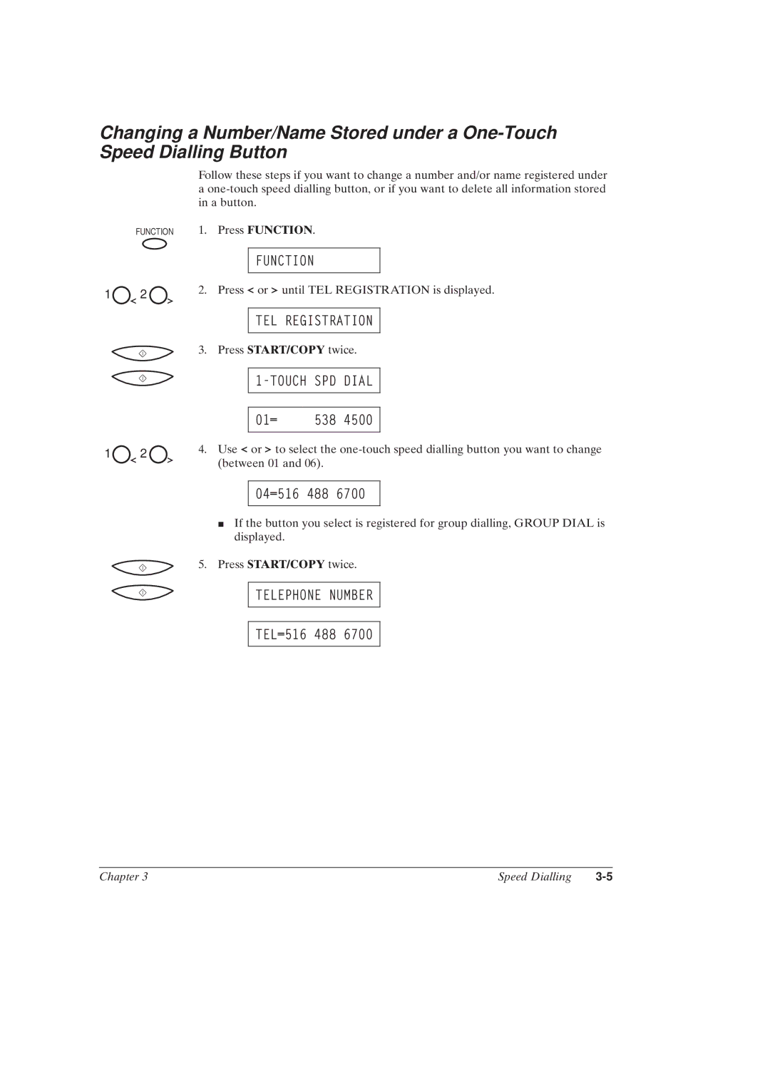 Canon MultiPASSTM C50 manual 01= 538 4500 