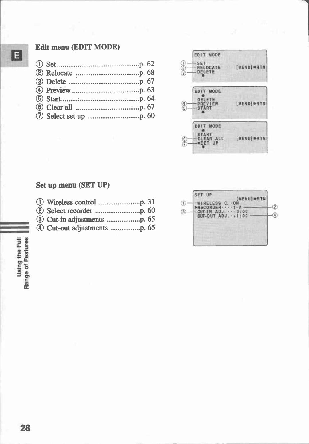 Canon MV 10, MV10I manual 