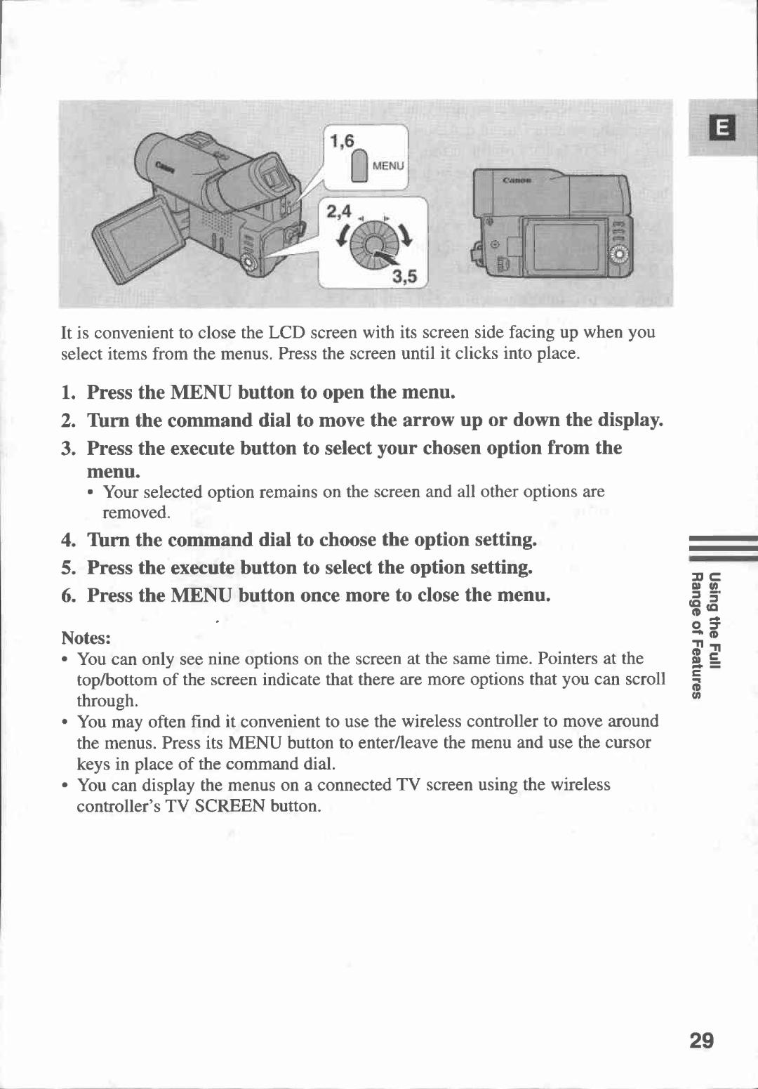 Canon MV10I, MV 10 manual 