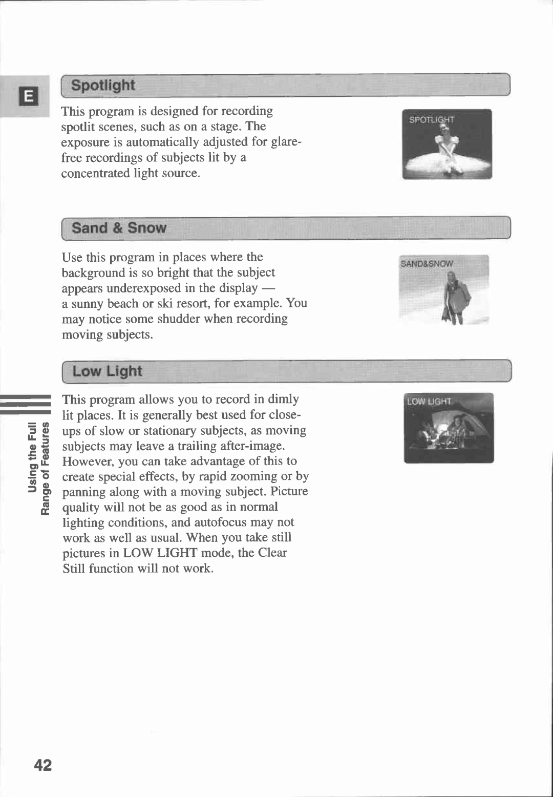 Canon MV 10, MV10I manual 