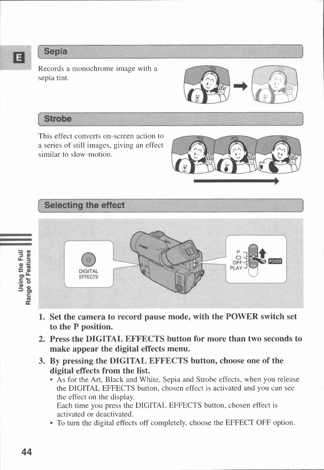 Canon MV 10, MV10I manual 