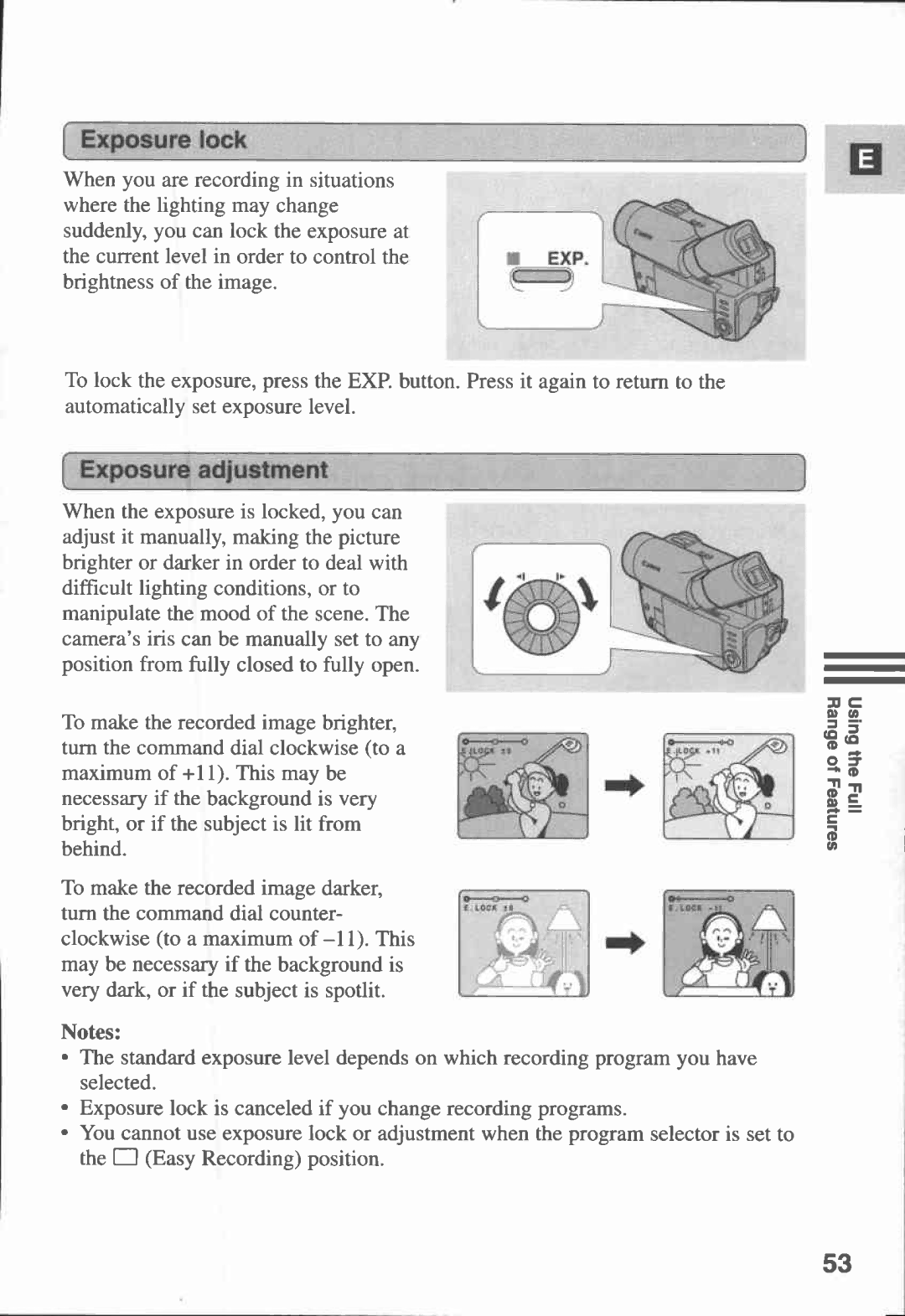 Canon MV10I, MV 10 manual 